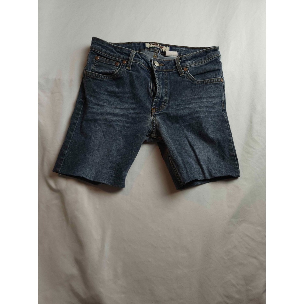 Paris Blues Jean Shorts Womens 5 Juniors Blue Denim Casual Low‎ Rise Y2K Summer